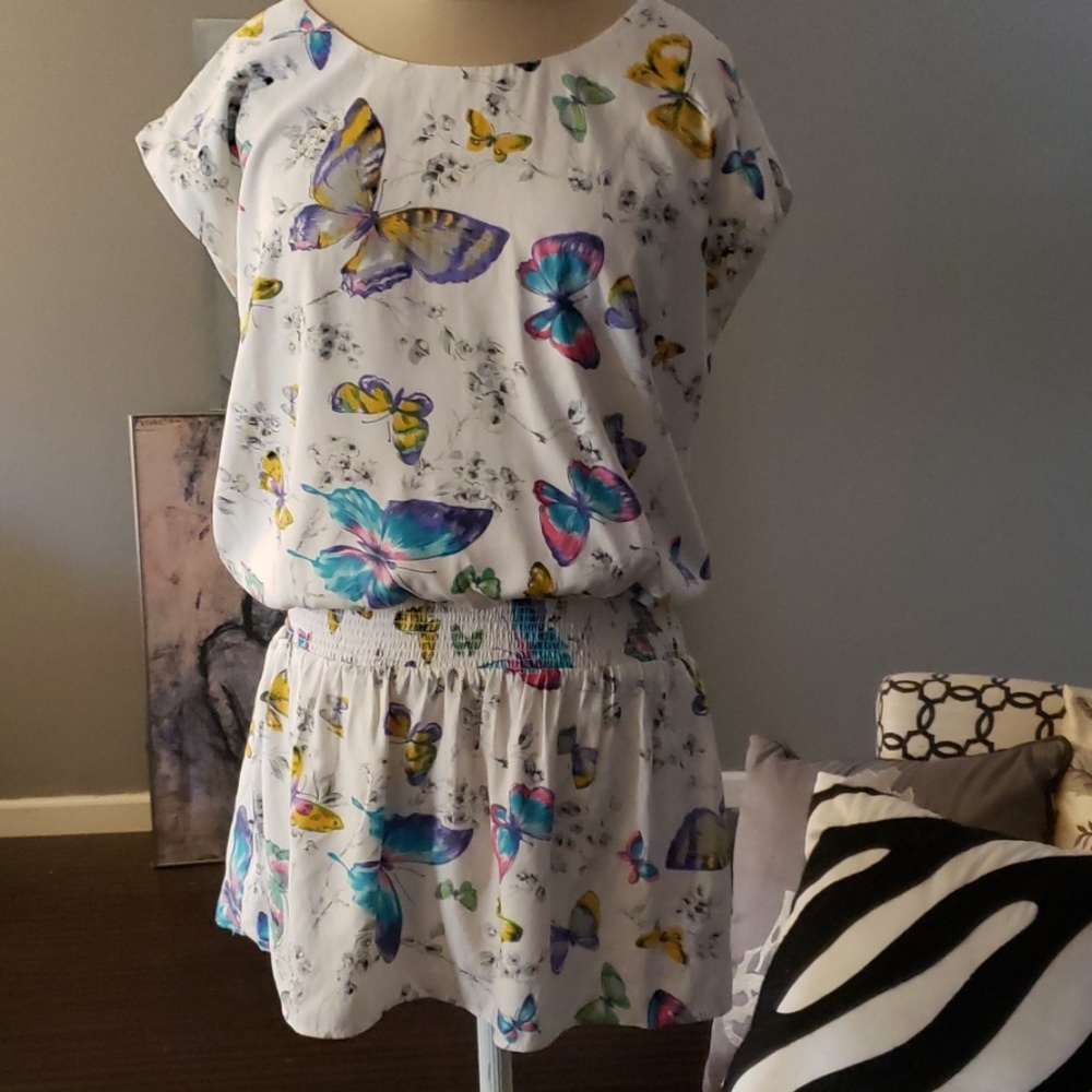 Betsey Johnson Butterfly tunic/mini dress- Rare